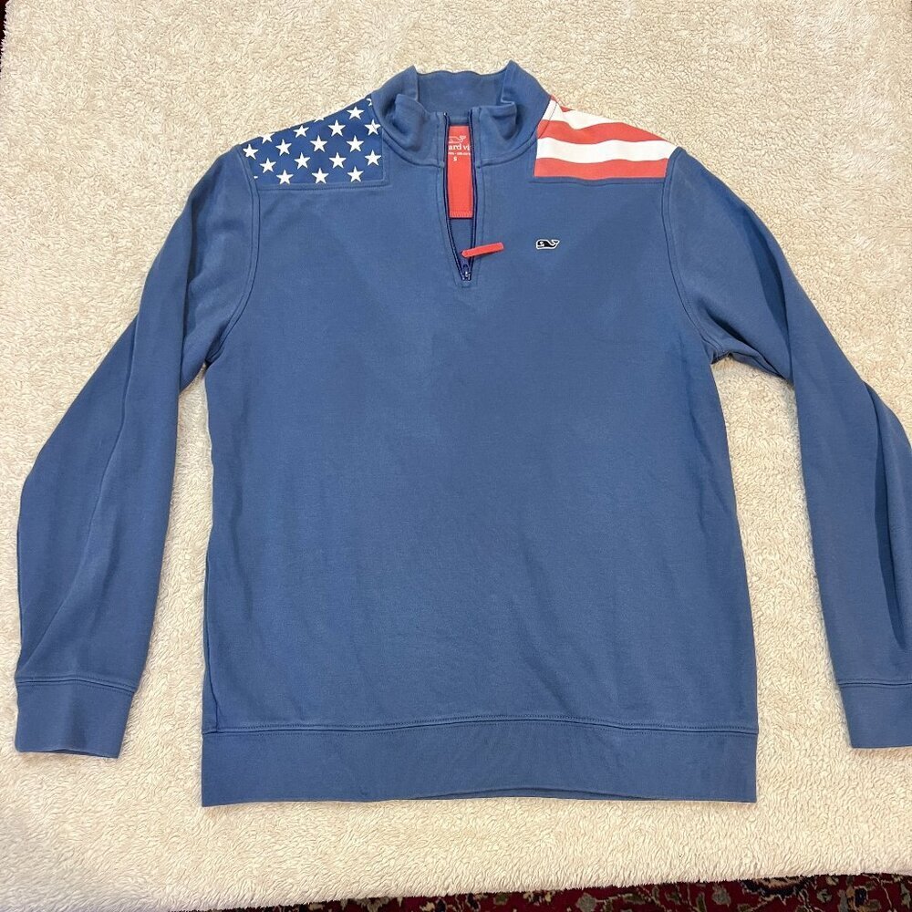 Vineyard Vines Quarter Zip Size Small